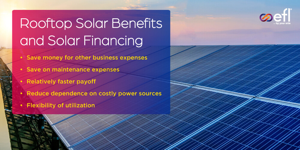Rooftop Solar Benefits and Solar Financing