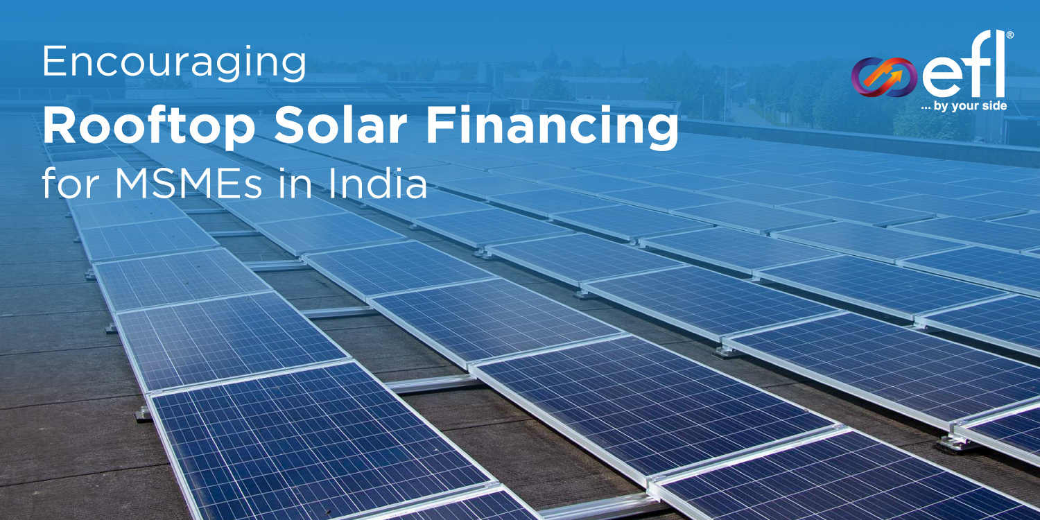 Encouraging Rooftop Solar Financing for MSMEs in India